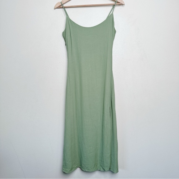 Aritzia Womens Size 4 Wilfred Affogato Dress Midi Slip Dress - Picture 2 of 16